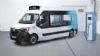 Τρία οχήματα υδρογόνου θα λανσάρει το 2022 η κοινοπραξία HYVIA, τα Renault Master Van H2-TECH, Renault Master City Bus H2-TECH (φωτό) και Renault Master Chassis Cab H2-TECH.